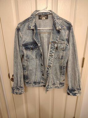 Vintage Expressions Acid Wash Denim Jacket